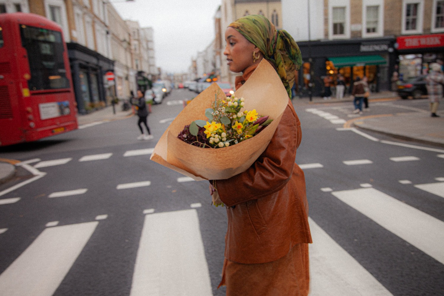 Young Britain, on a London crossing